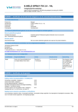S-Weld spray fix 2.0 - 10L - SDS